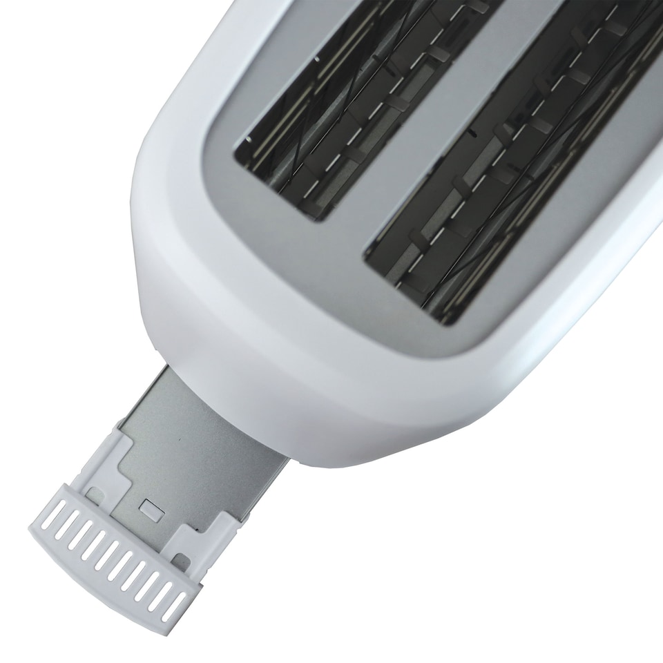 image 1 of Igenix IGT0420W, 4 Slice Long Slot Toaster, Matte White