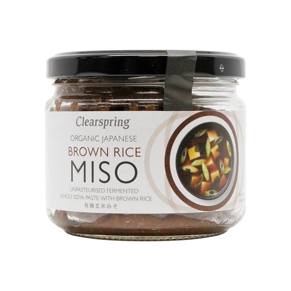 Organic Unpasteurised Japanese Brown Rice Miso Paste 300g (Clearspring)