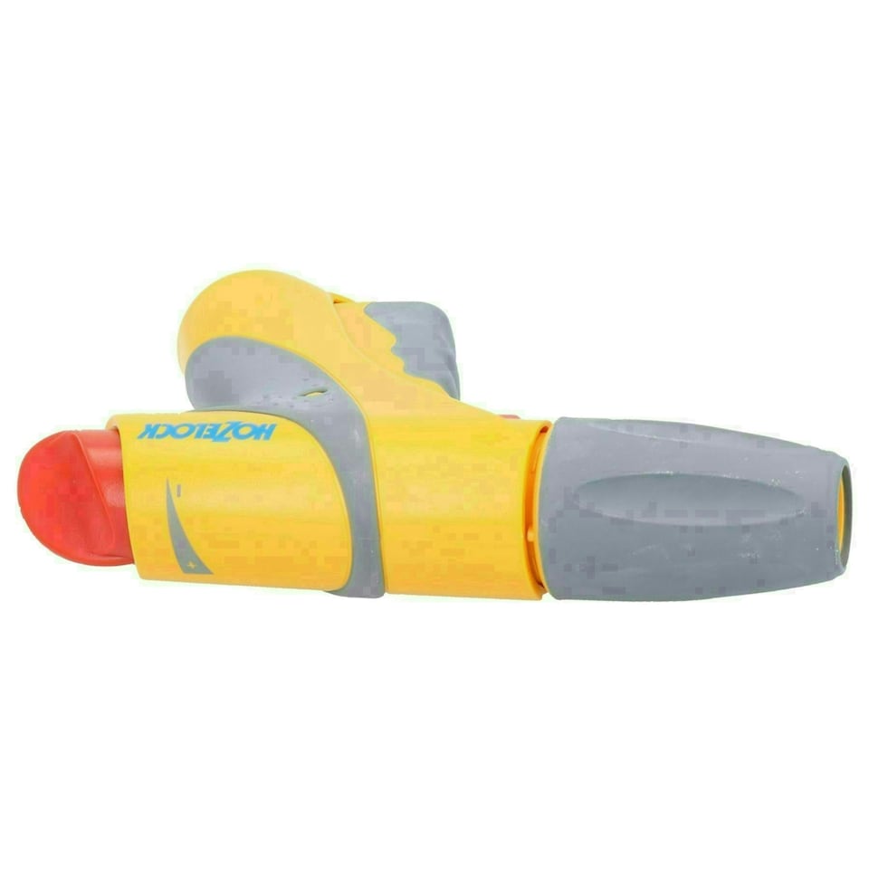 image 1 of Hozelock Jet Spray Plus Nozzle Garden Hose Pipe Water Gun 3 Function Cleaning