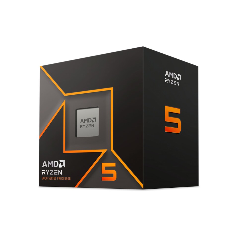 image 1 of AMD Ryzen 5 9600 Socket AM5 Processor with Wraith Stealth Active Fan Air Cooler