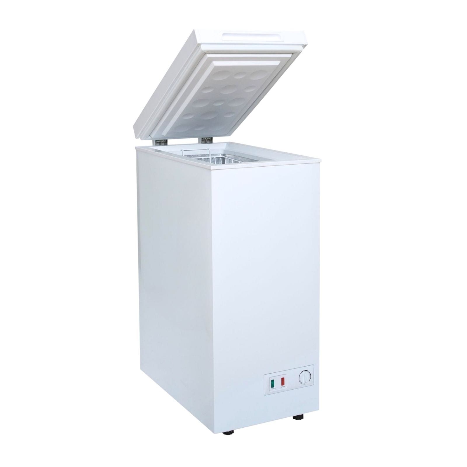 SIA CHF60W 36cm White Freestanding Slimline Chest Freezer, | White