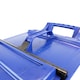 image 5 of Kerbside Compost Caddy with Locking Lid - Blue - for Food Waste Recycling (23 Litre) - Plastic Bin with Composting Guide
