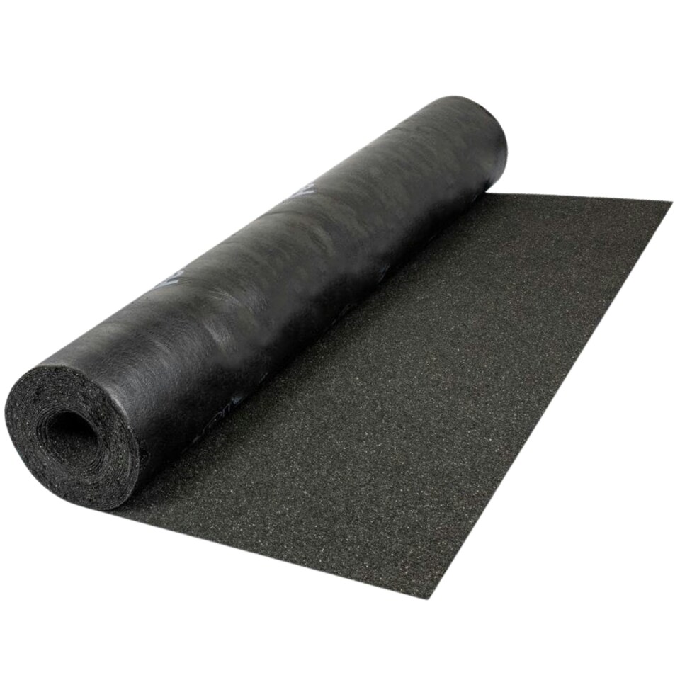 image 1 of NOVECRAFTO Standard Grade Shed Roof Felt – Heavy-Duty Mineral Roofing Felt for Sheds, Summerhouses & Kennels – Durable, Weatherproof Covering Black | 5m x 1m