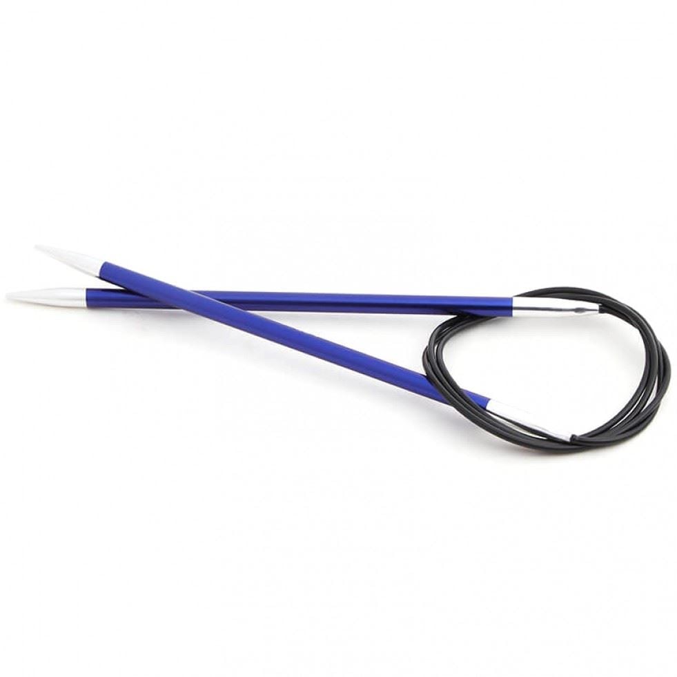 KnitPro ZING FC 40X4.5 - Zing: Knitting Pins: Circular: Fixed: 40cm x 4.50mm in White