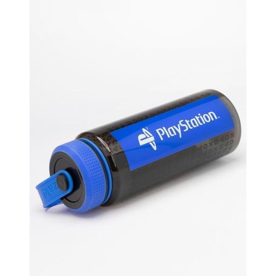 image 1 of Playstation Logo Water Bottle - Black - One Size