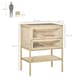 image 2 of PawHut Wooden Hamster Cage w/ Storage Shelf, Openable Top for Gerbils