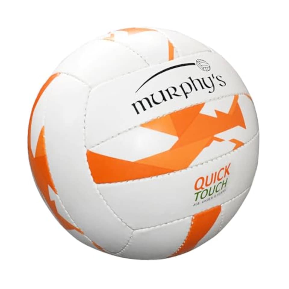 image 1 of Murphy's Unisex Gaf1003 Gaelic Footballs, White, 4 Smart Touch UK