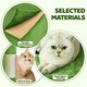 image 5 of Yaheetech 92 cm Cat Tower with Double Condos Green