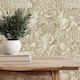 image 3 of Fine Decor 3D Woodland Wallpaper - Natural - 10m x 0.5m Cream