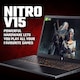 image 2 of Acer Nitro V 15 V15 ANV15-52 Intel Core i7-13620H 16GB RAM 1TB SSD RTX 5060 15.6" Full HD Windows 11 Home Gaming Laptop - Black - NH.QZAEK.004