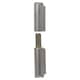 image 2 of Lift Off Bullet Hinge Weld On Brass Bush 16x100mm Heavy Duty Door Hatch 2PK | Silver