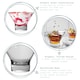 image 2 of Bormioli Rocco Ypsilon Ice Cream Bowls - 375ml - Pack of 6 Clear