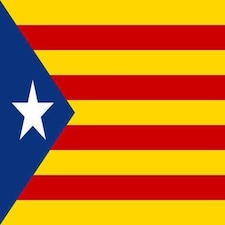 Estelada Catalunya Flag 5ft X 3ft