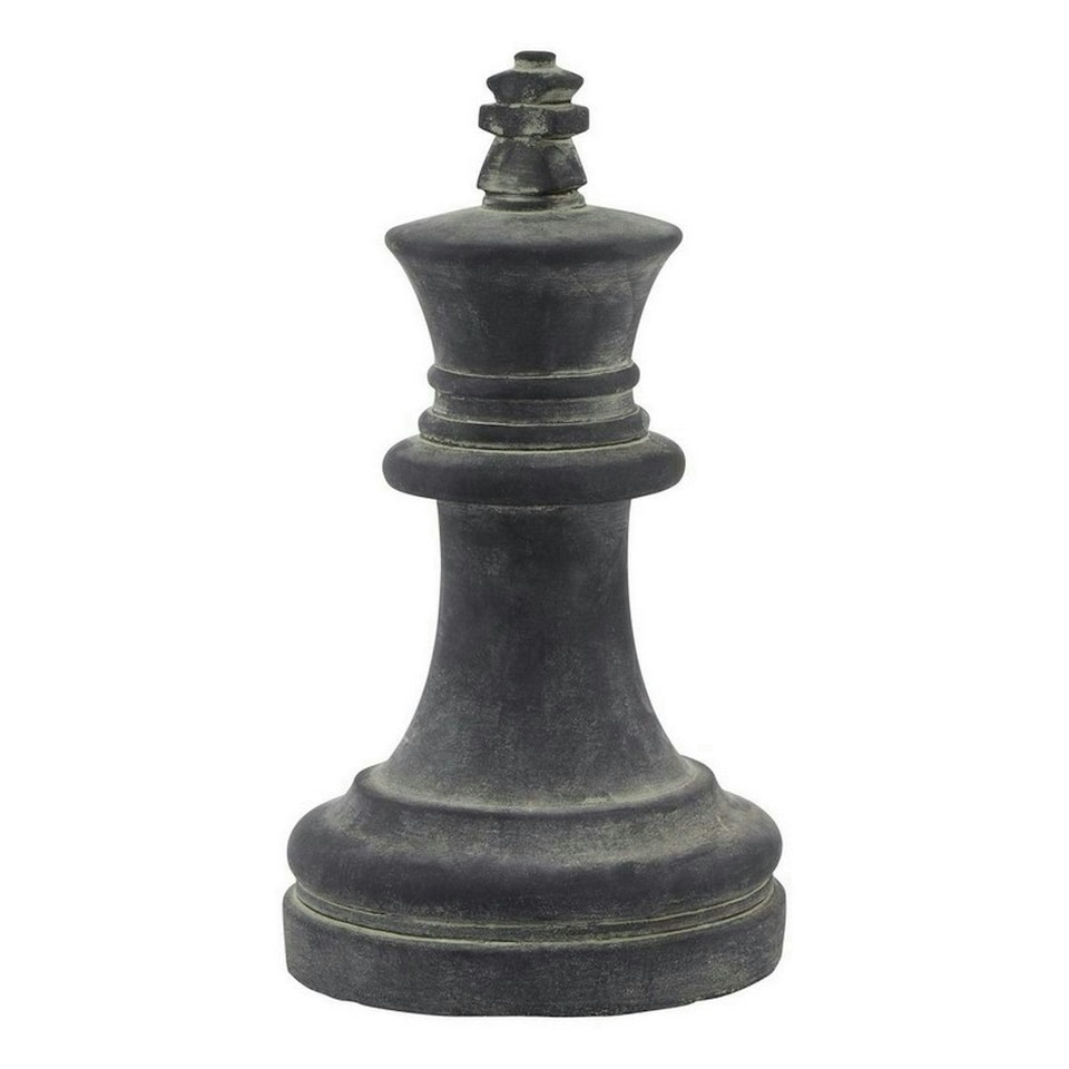 image 1 of Amalfi King Chess Piece - Ceramic - L16 x W16 x H28 cm - Grey