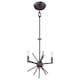 image 3 of Carnegie 3 Light Ceiling Pendant Western Bronze Finish, E14