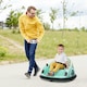 image 2 of AIYAPLAY 360 Degrees Rotation 12V Kids Bumper Car with Remote Control