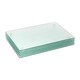 image 1 of Harbour Housewares Glass Placemats - 6 Pack - 30 x 20cm - Clear - Elegant, Heat-Resistant Table Set Clear