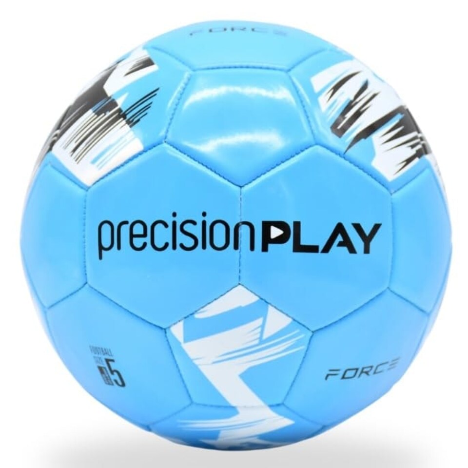 image 1 of PrecisionPLAY Force Football - 3 - Fluo Blue/White/Black - PrecisionPLAY - PPF000103 Blue