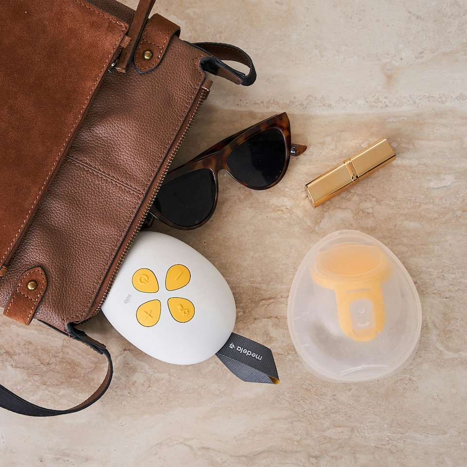image 1 of Medela Solo Hands-Free Breast Pump