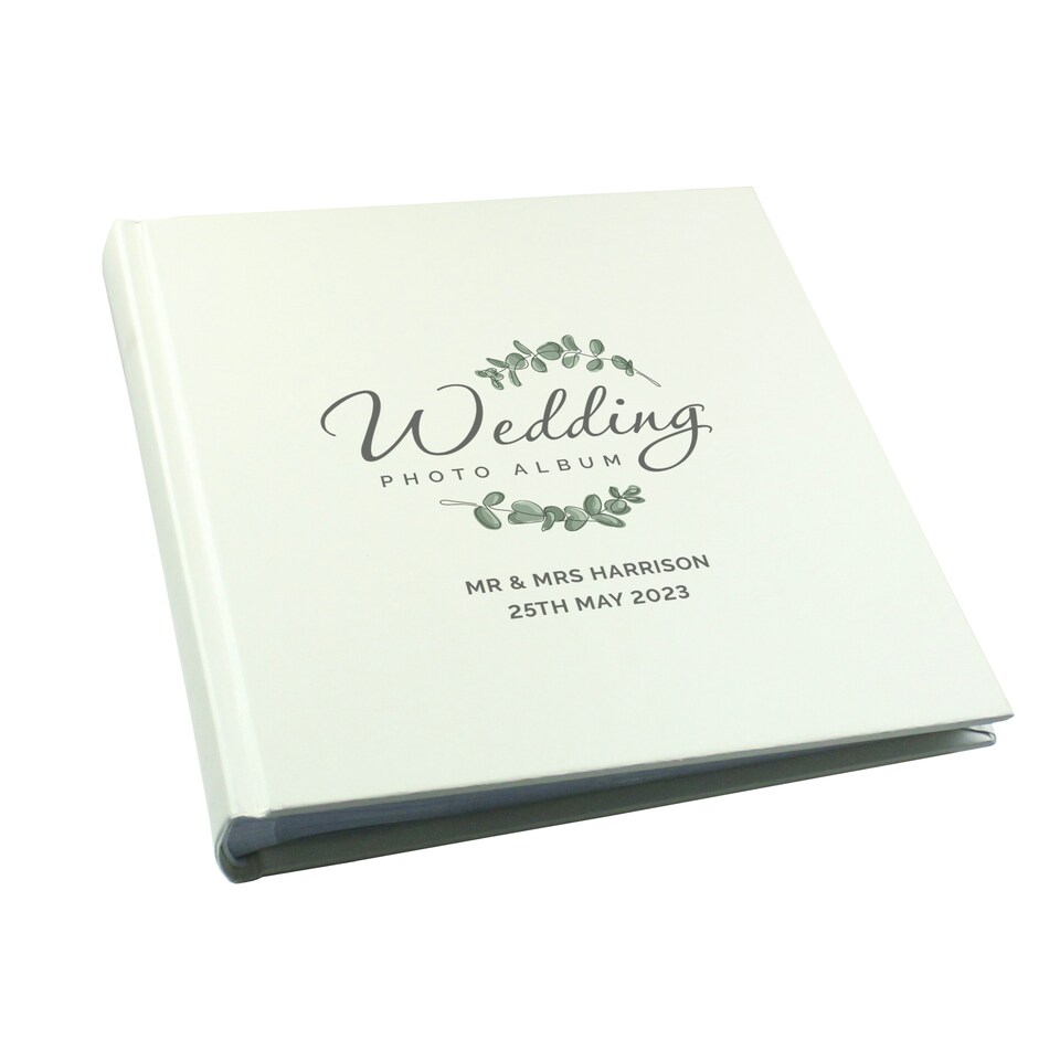 image 1 of Personalised Wedding Square Photo Album