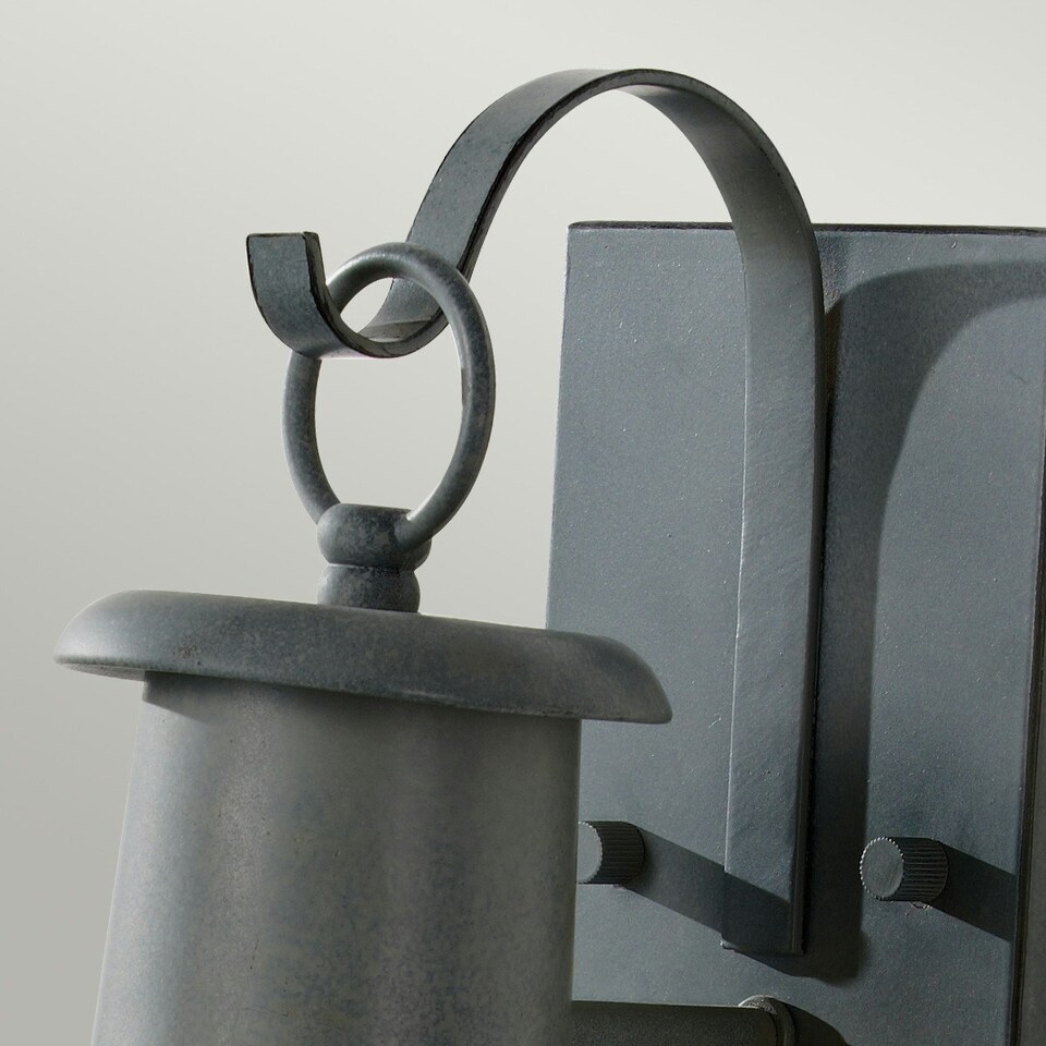 image 1 of Chelsea Harbor 1 Light Outdoor Wall Lantern Storm Cloud IP44, E27