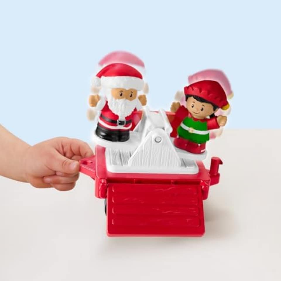 image 1 of Fisher Price Little People Musical Christmas Train