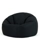 image 5 of Adult Classic Beanbag Outdoor Waterproof Bean bags Ready Filled - Black | Black | Black | 1