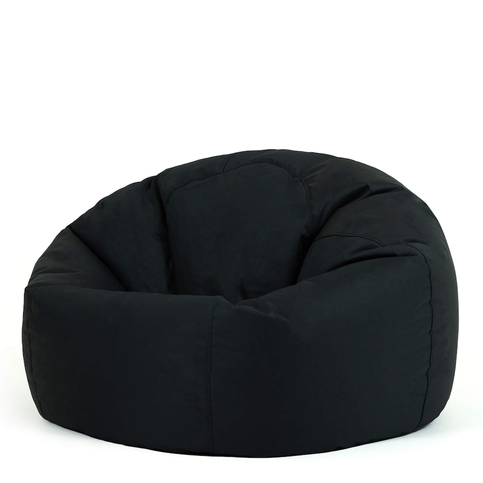 image 1 of Adult Classic Beanbag Outdoor Waterproof Bean bags Ready Filled - Black | Black | Black | 1