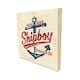 image 1 of Vintage Anchor (Canvas Print) 30cm x 30cm