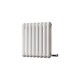 image 1 of Sherwood - White Round Top Column Electric Radiator H600mm x W576mm 2 Column 300w Thermostatic WIFI
