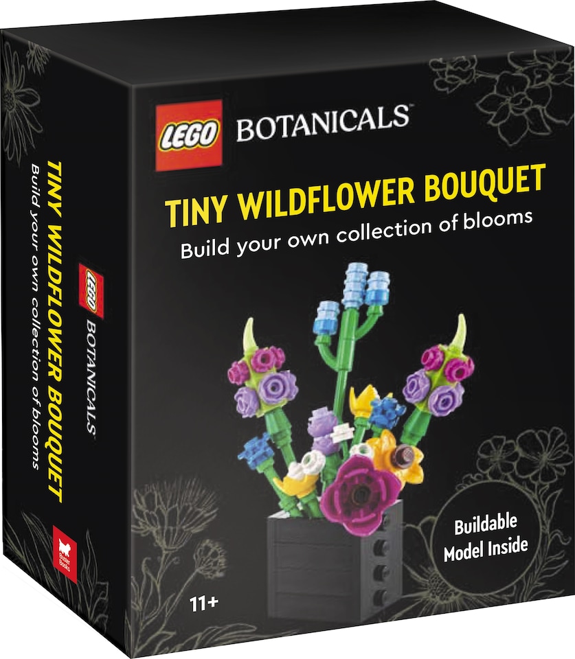 image 1 of LEGO Botanicals Tiny Wildflower Bouquet Book