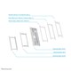 image 7 of Mobile or tablet support Neomounts WL15-650WH1 White N/A | N/A | One Size