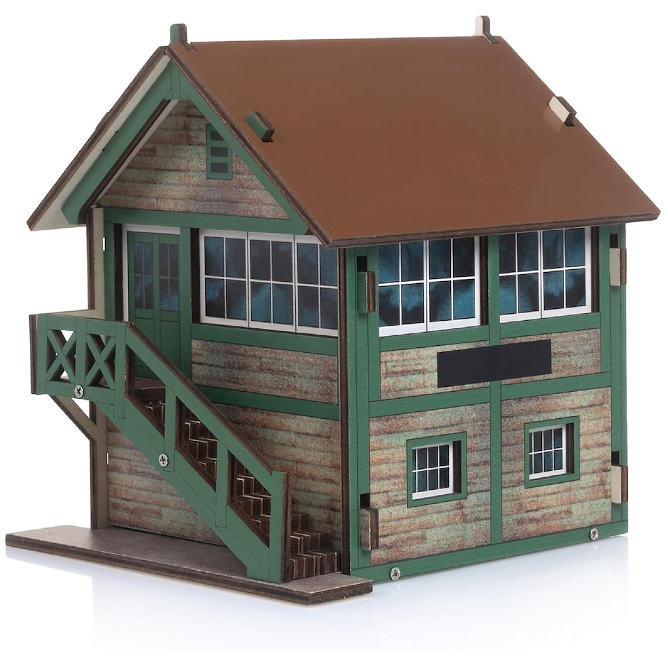 image 1 of Railway Signal Box Desk Tidy Self Assembly