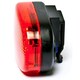 image 3 of Sport Direct 3 x Red Mega Bright LEDs Rear Bike Light. Run time of 220hrs+*