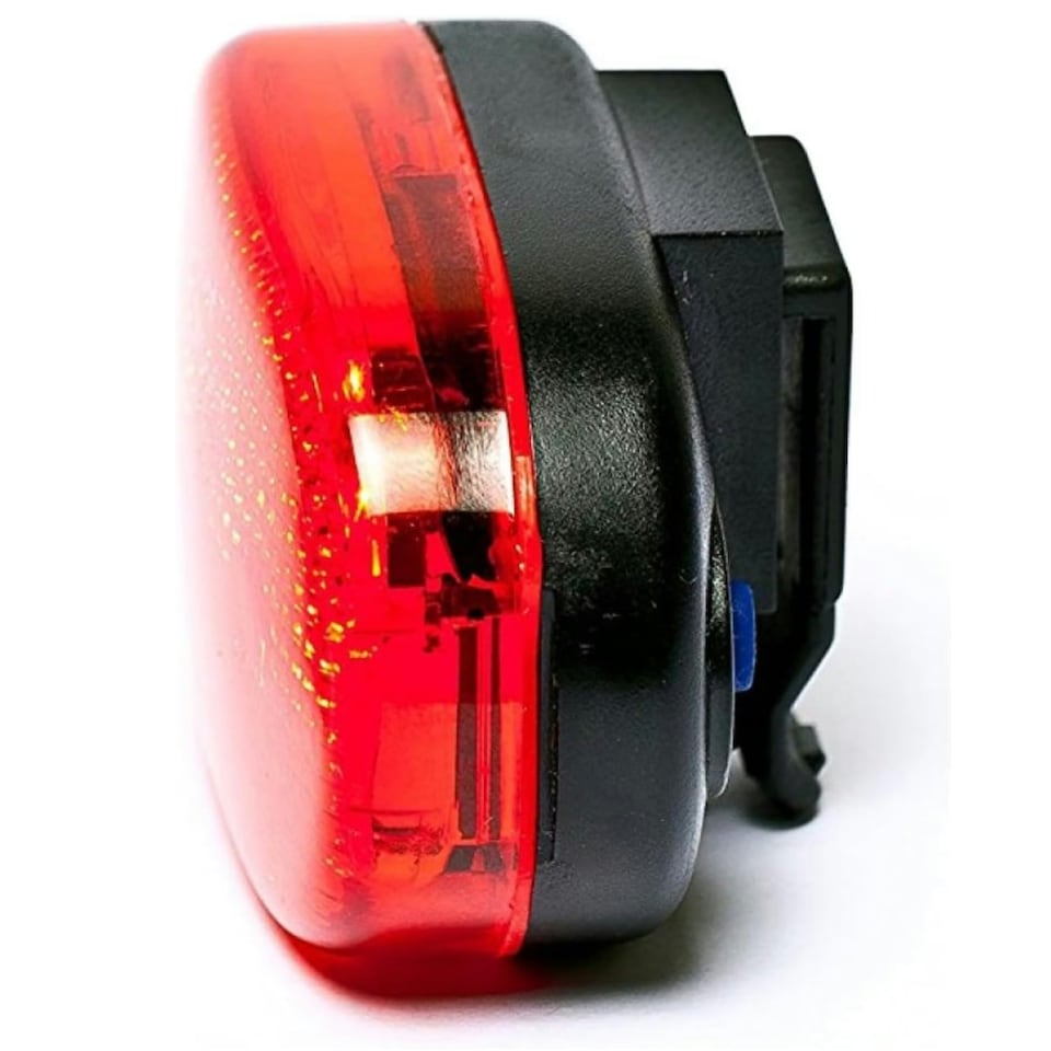 image 1 of Sport Direct 3 x Red Mega Bright LEDs Rear Bike Light. Run time of 220hrs+*