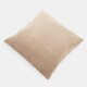 image 6 of OHS 4 x Soft Plain Matte Velvet Filled Cushions, 45x45cm - Natural | Yellow | Natural | 45 x 45cm | 4