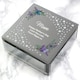 image 6 of Personalised Butterfly Diamante Glass Trinket Box