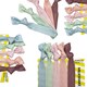 image 2 of Popband Milkshake 5 Knot Hair Bands