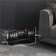 image 2 of Yaheetech 12-in-1 Adjustable Dumbbell Weight Black