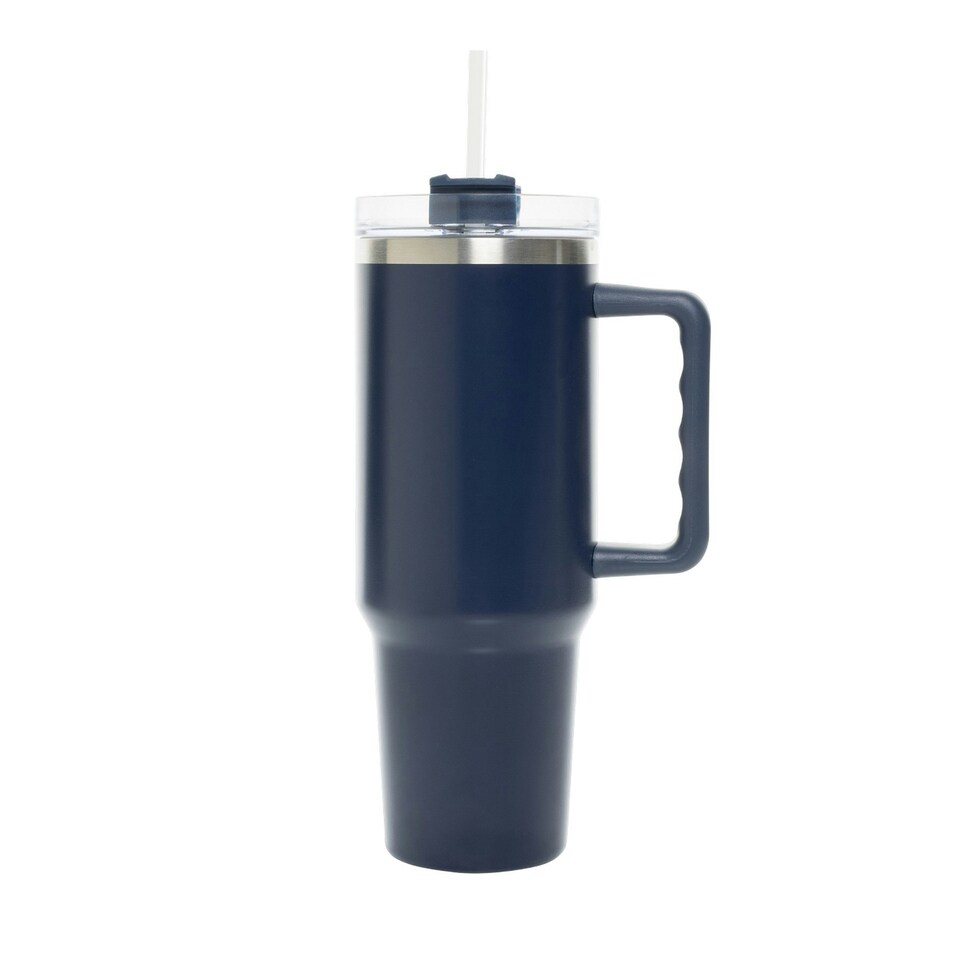 image 1 of XD Collection Peakflow Recycled Stainless Steel 1200ml Tumbler - Navy - One Size
