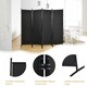 image 5 of COSTWAY 4-Panel Room Divider 173cm Folding Privacy Screen