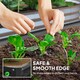 image 5 of Outsunny Raised Garden Bed Metal Patio Backyard Flower Vegetable Planter Green