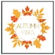 image 3 of Autumn vibes (Picture Frame) Black | XL