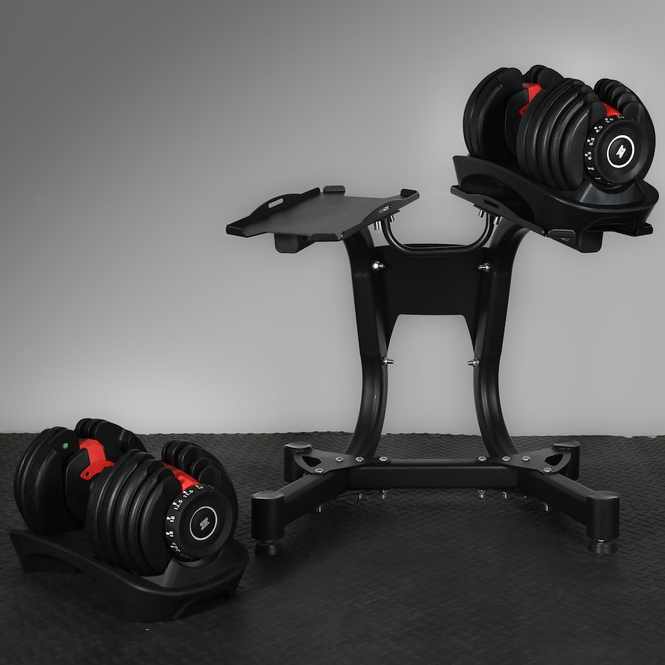 image 1 of GYM SETS UK Adjustable Dumbbell Rack (24kg/40kg)- (Just Rack)