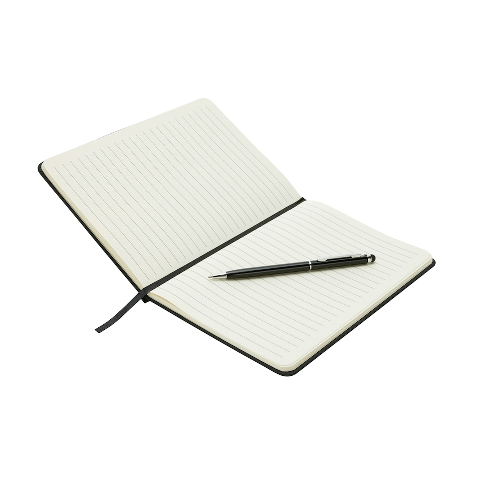 image 1 of XD Collection A5 Notebook & Pen - Black - 14.5cm x 1.6cm x 20.3cm