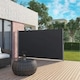 image 2 of Living and Home Outdoor Retractable Privacy Side Awning - Grey - 300cm L x 160cm W