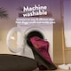 image 5 of Paws for Slumber Pet Bed Cover, Burgundy, Large