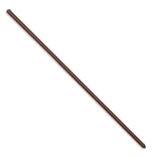 Shires Leather Horse Show Cane - Brown - 24in