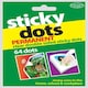 image 2 of 64 Permanent Clear Double Sided Sticky Dots