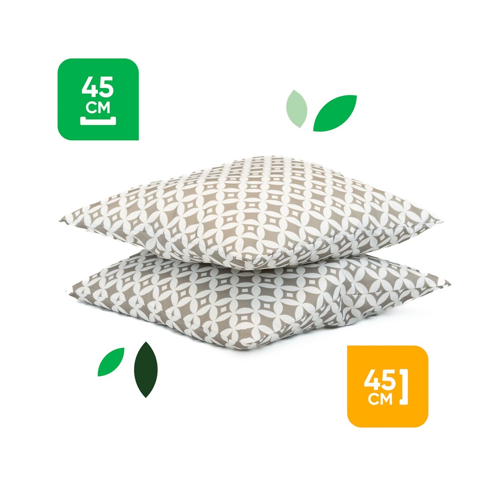 image 1 of Gardenwize Diamond Scatter Cushions Outdoor (Pair)